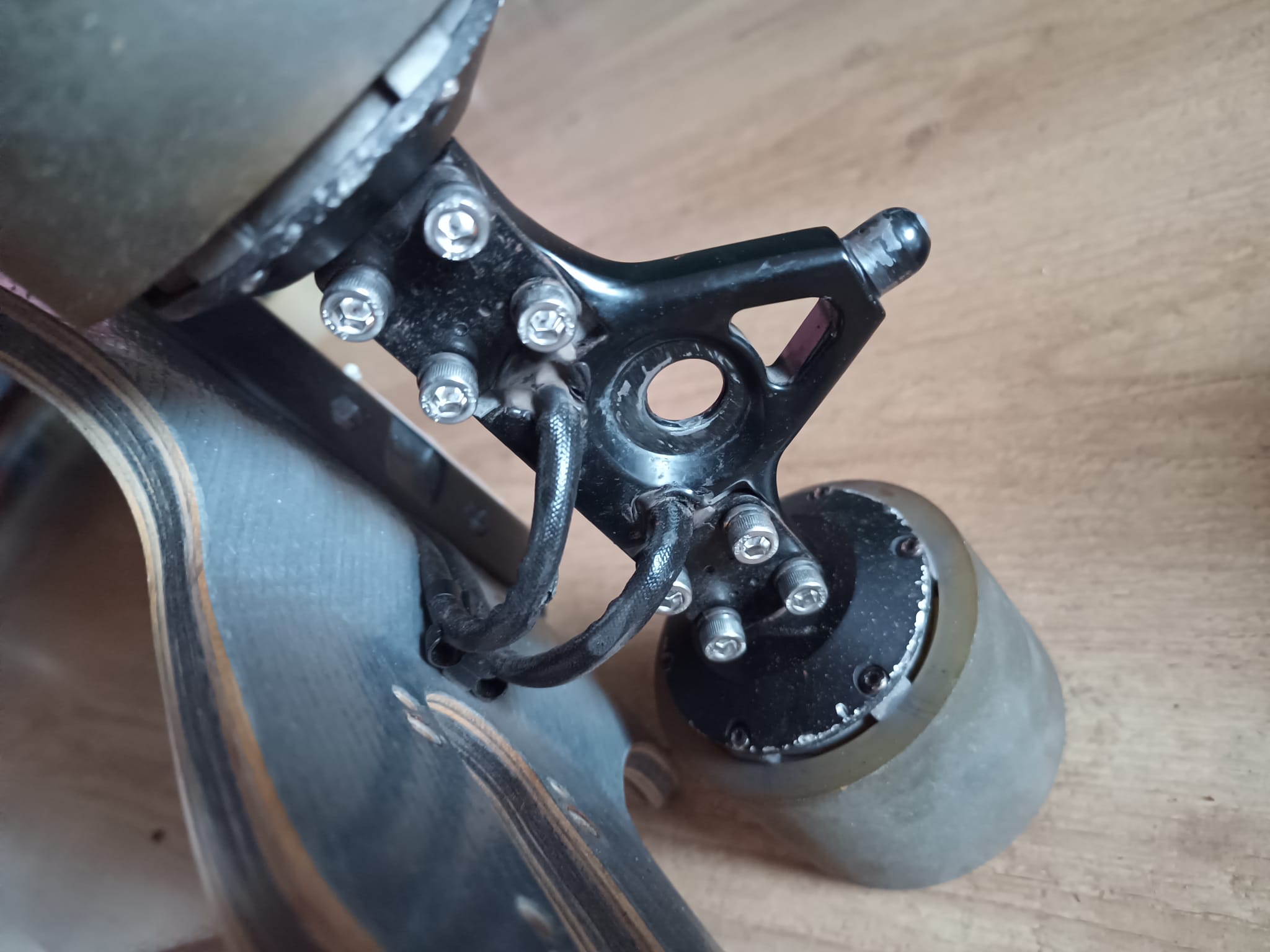 new bolts on back truck